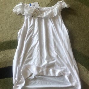 White Carolyn Taylor Top